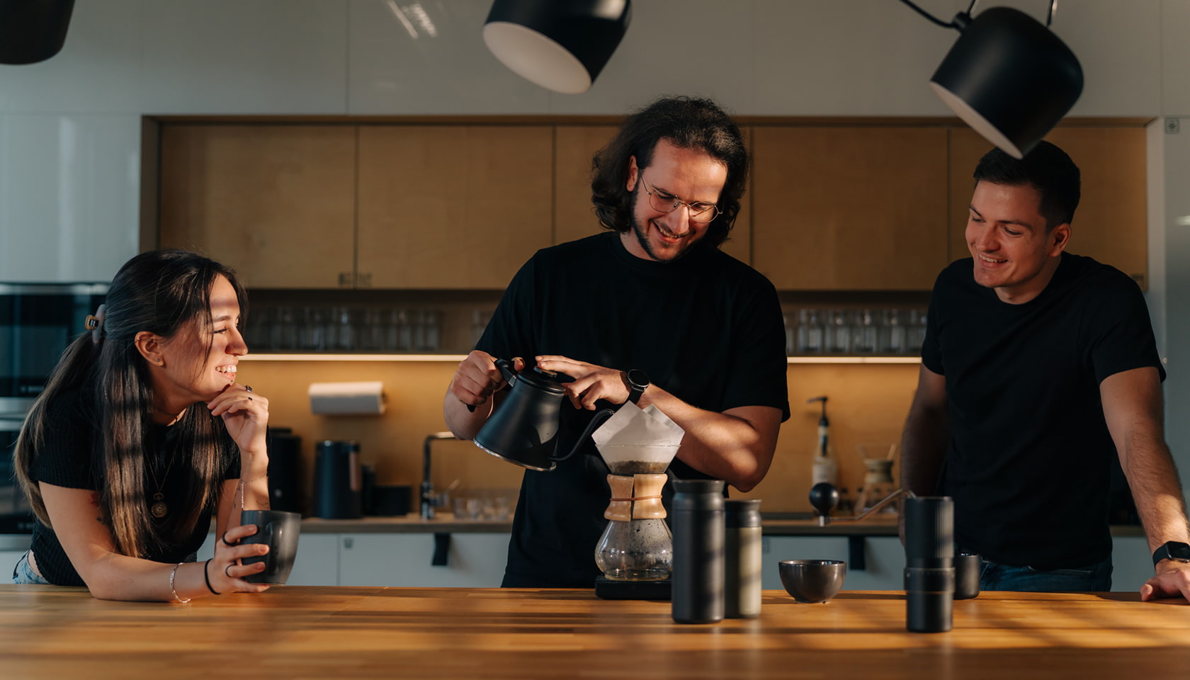 Data Science team meeting of engineers